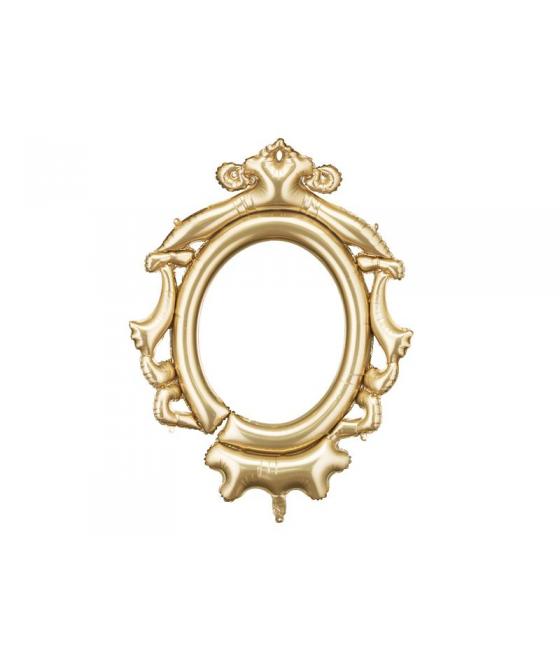 Ballon en aluminium Cadre de couleur dorée