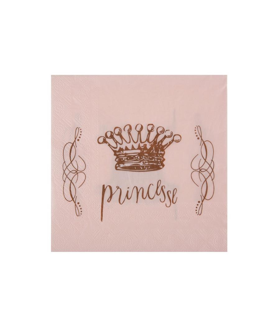 Serviettes Princesse 20  pièces.