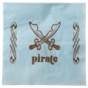 Serviettes de table pirate 20 pièces