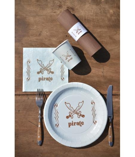 Gobelet Pirate (lot de 6 pièces)