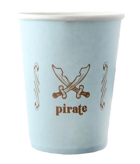 Gobelet pirate 6 pièces