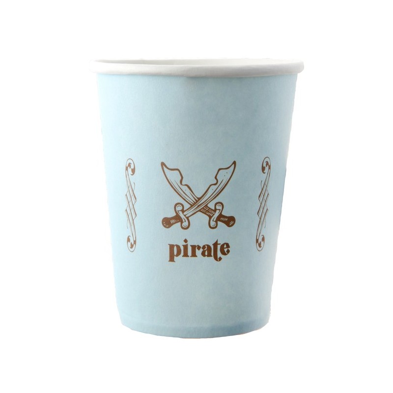Gobelet pirate 6 pièces