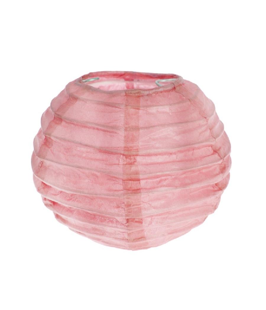  lanternes roses . cm 