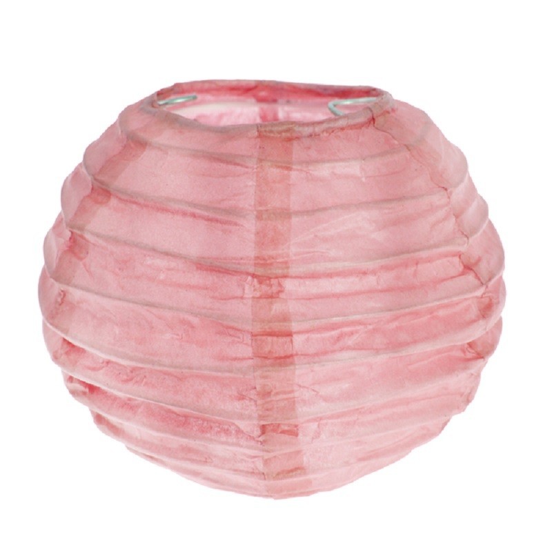  lanternes roses . cm 