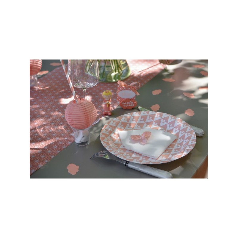lanterne rose