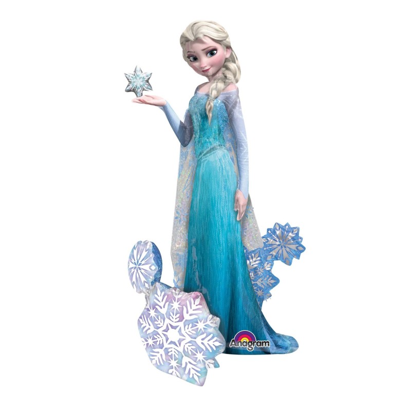 Ballon geant aluminium La Reine des Neiges - cm 