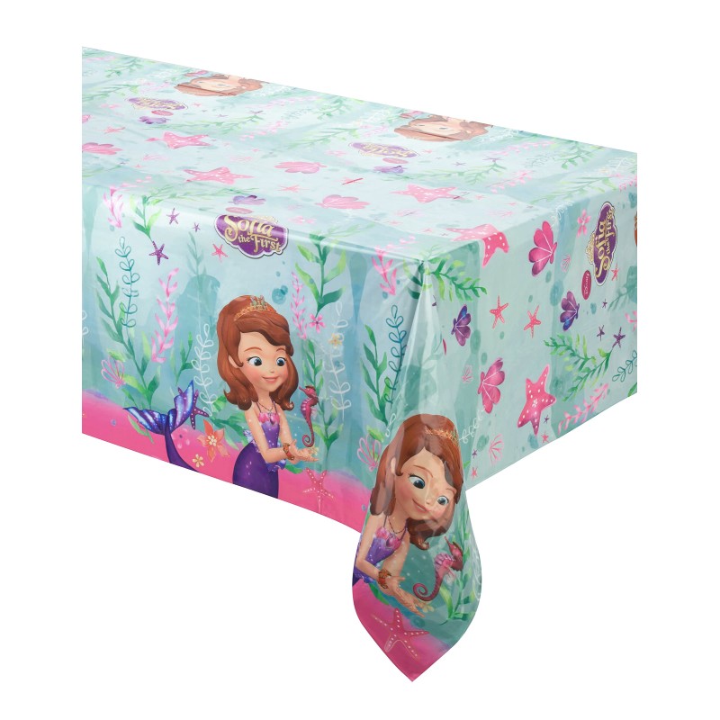 Nappe en plastique Princesse SofiaÂ™  x  cm 