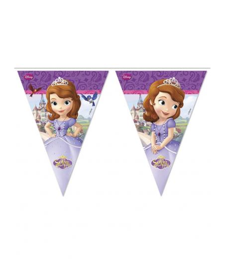 Guirlande Fanions Princesse Sofia 