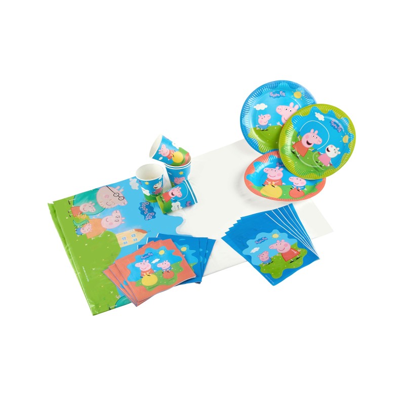 Kit d anniversaire Peppa Pig -  piees 