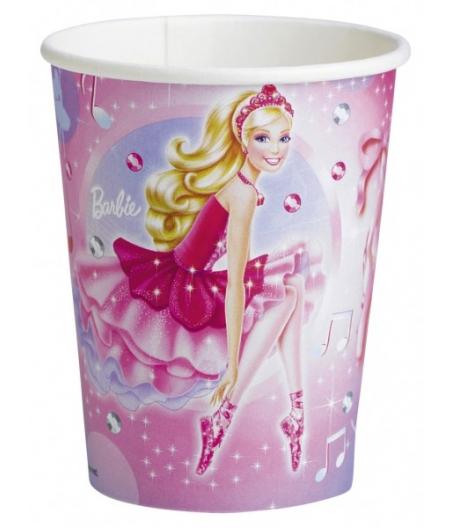  gobelets Barbie 