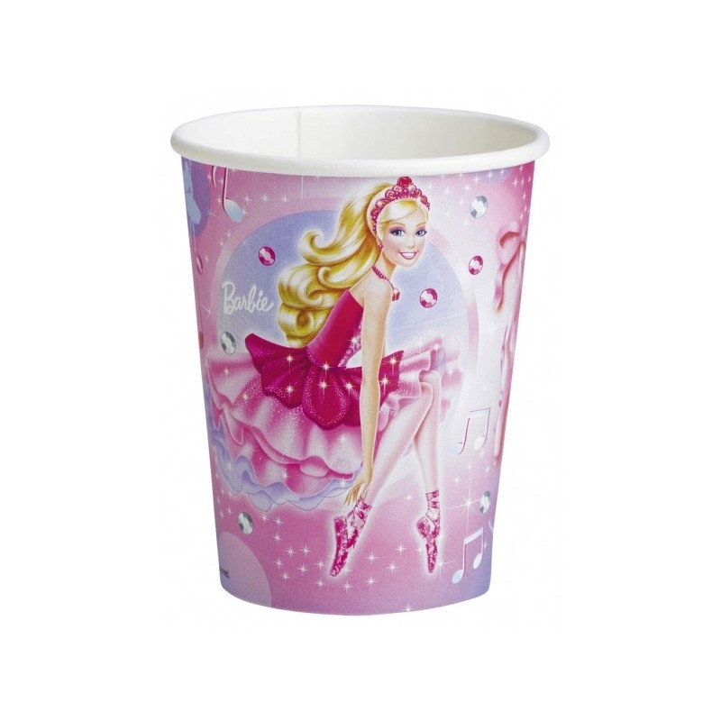  gobelets Barbie 