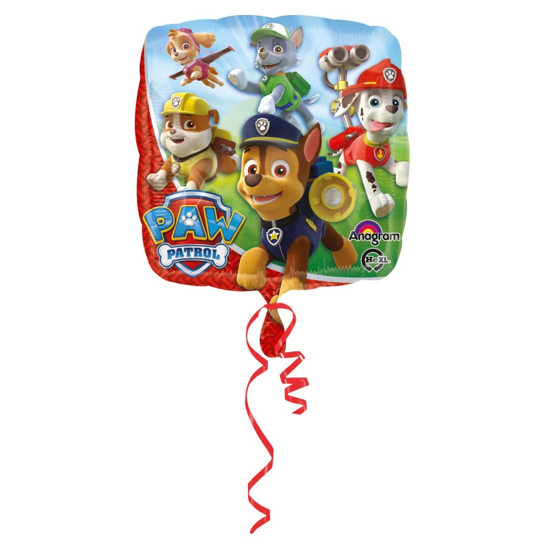Ballon en aluminium Pat Patrouille 