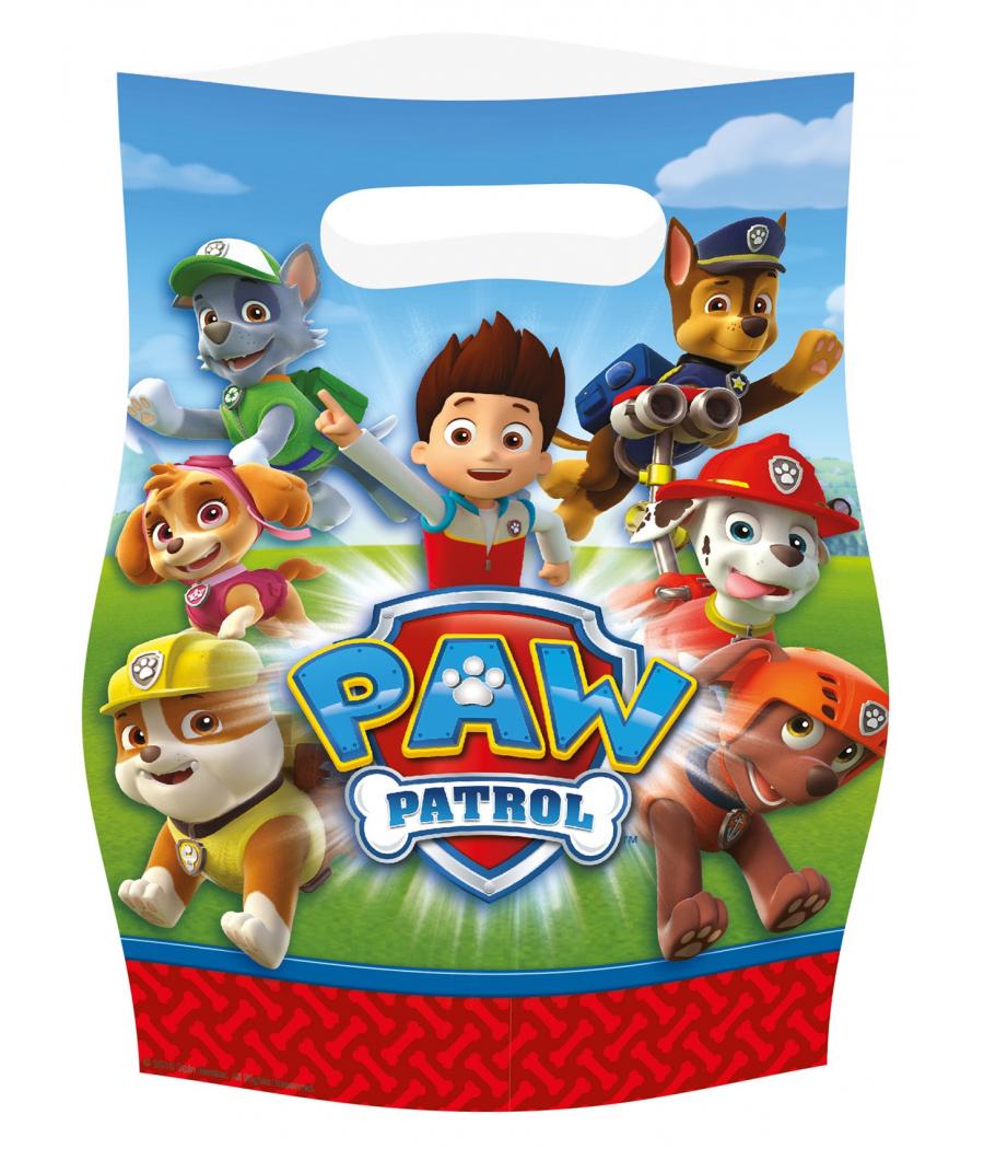  Sachets cadeaux Pat  Patrouille 