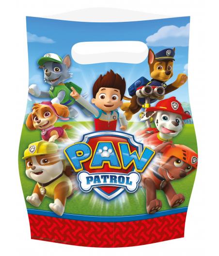  Sachets cadeaux Pat  Patrouille 