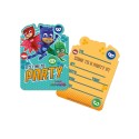  Cartes d invitation PyjamasquesÂ™  x  cm 