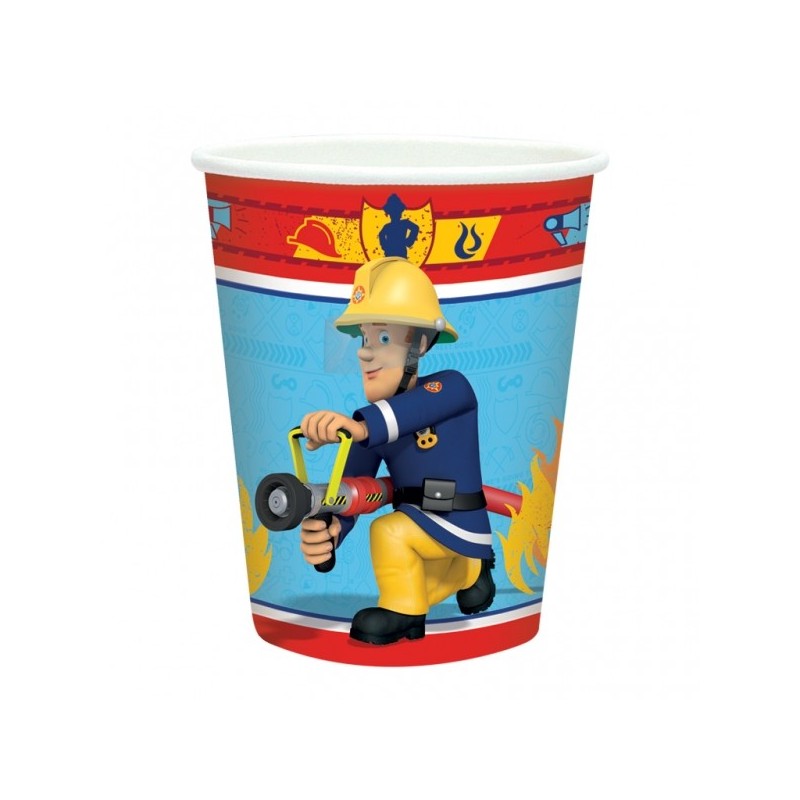  Gobelets Sam le pompier 