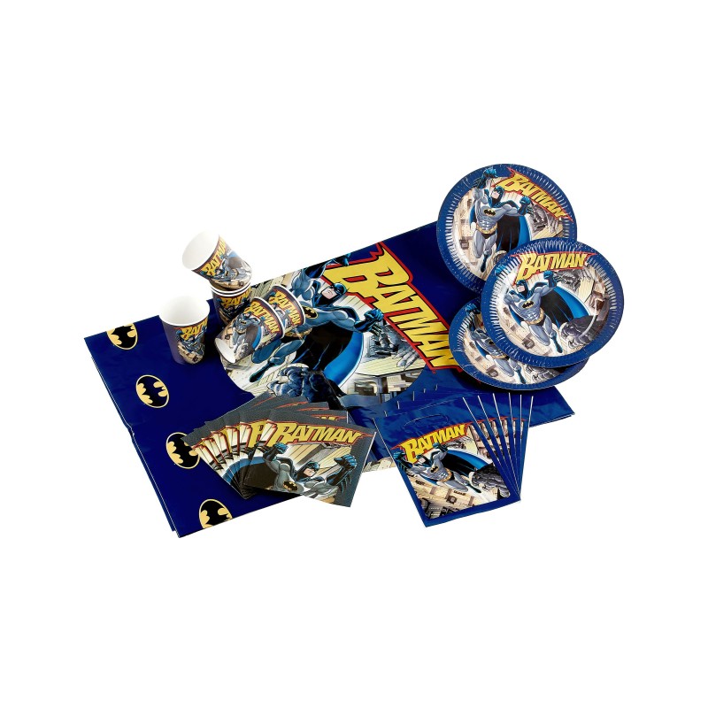Kit d anniversaire BatmanÂ™ -  piees 