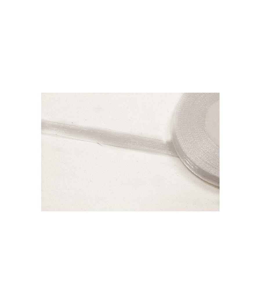 Ruban organza blanc