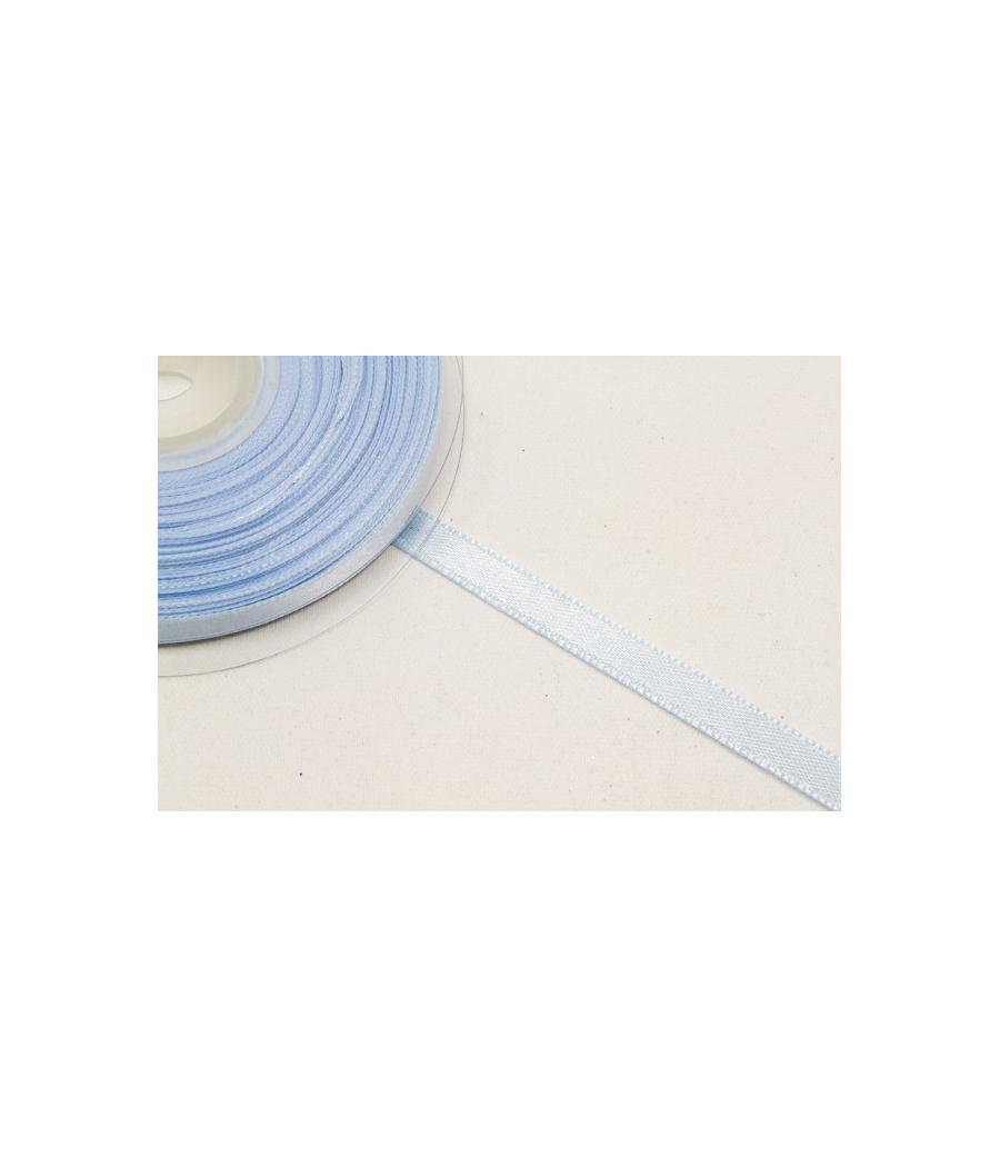 ruban satin ciel