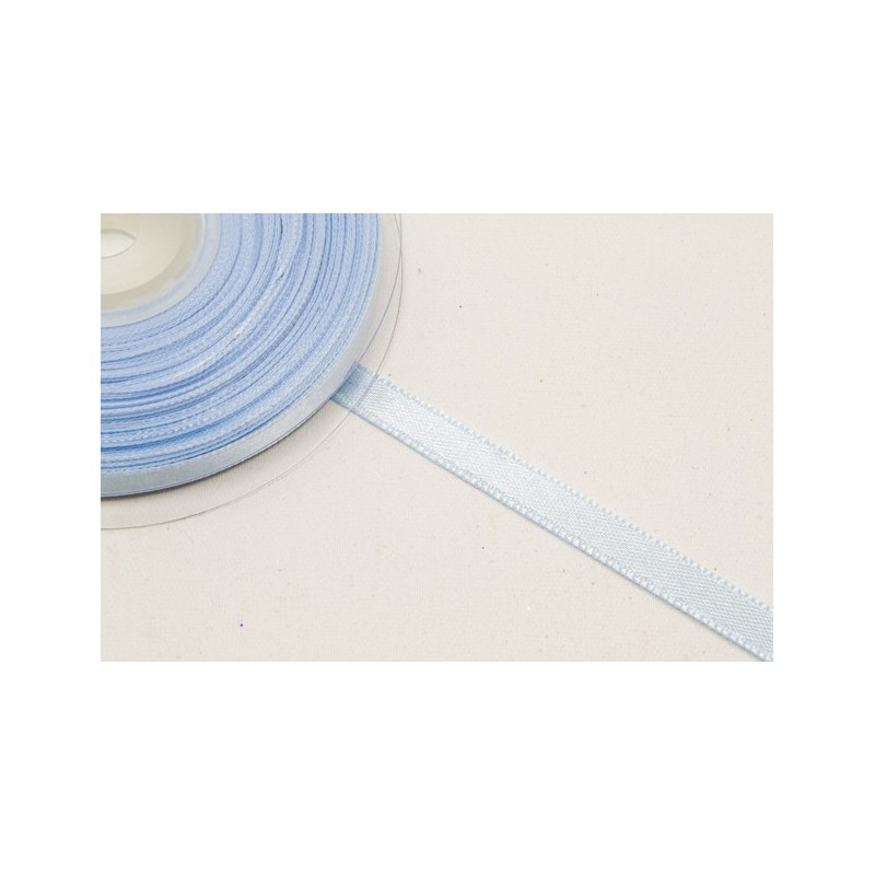 ruban satin ciel