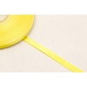 RUBAN EN SATIN JAUNE 