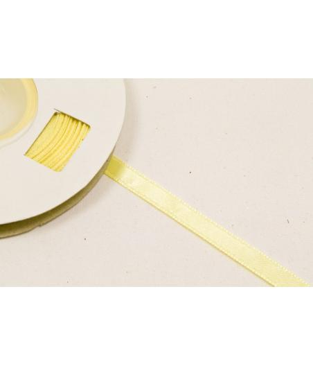 RUBAN EN SATIN JAUNE 