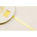 RUBAN EN SATIN JAUNE 