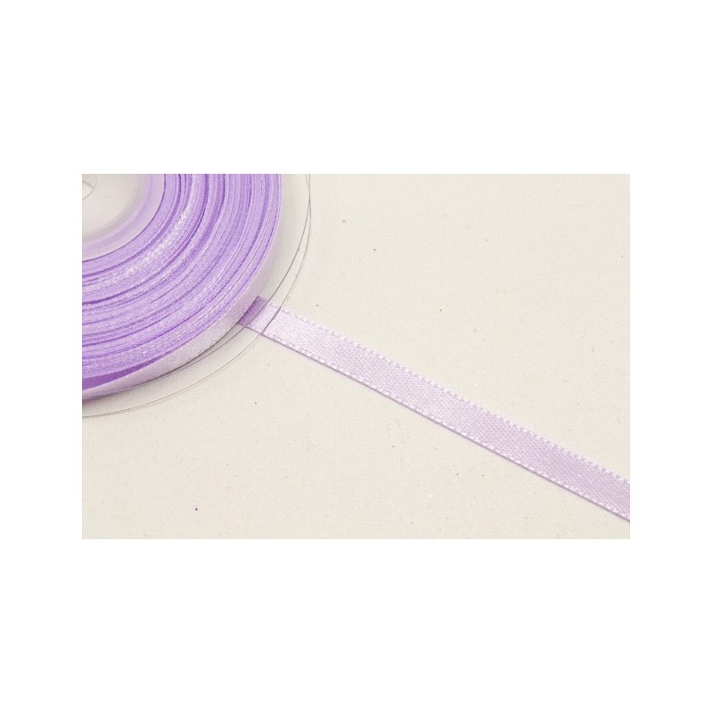 Ruban satin parme