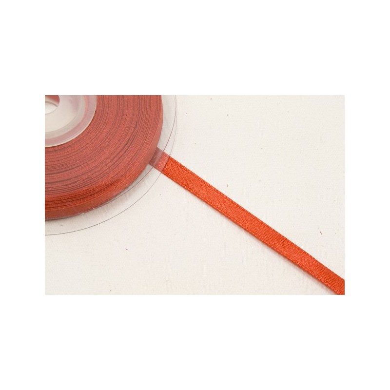 Ruban satin rouge