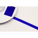 Ruban satin bleu roy