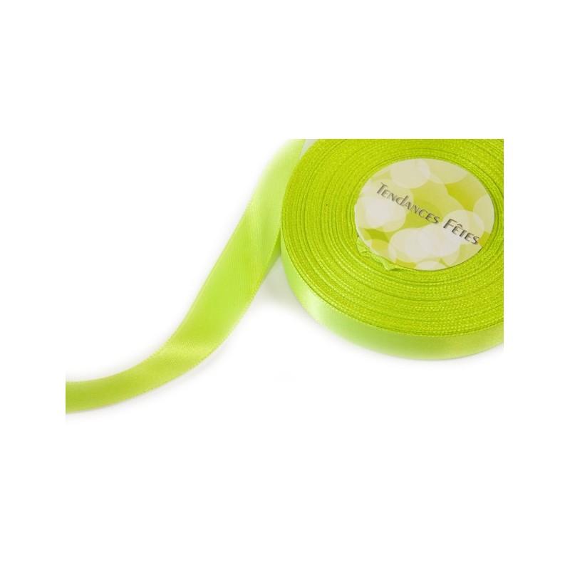 RUBAN SATIN (25m) MENTHE