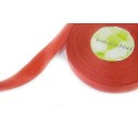 ruban rouge satin
