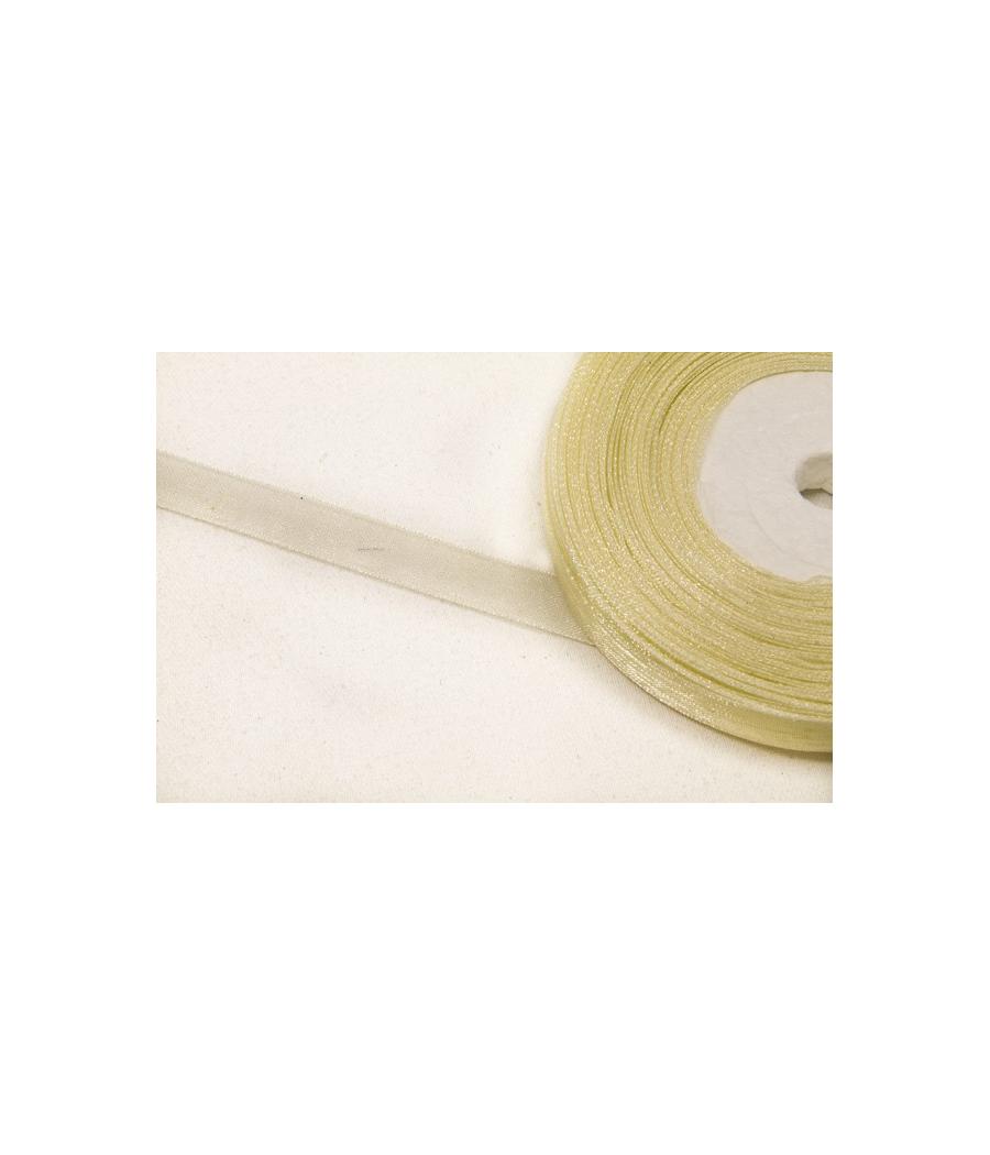 RUBAN ORGANZA IVOIRE