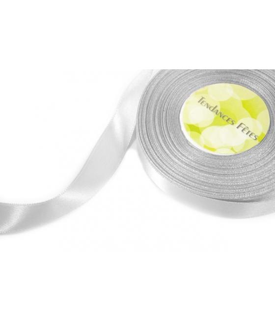 Ruban double face blanc