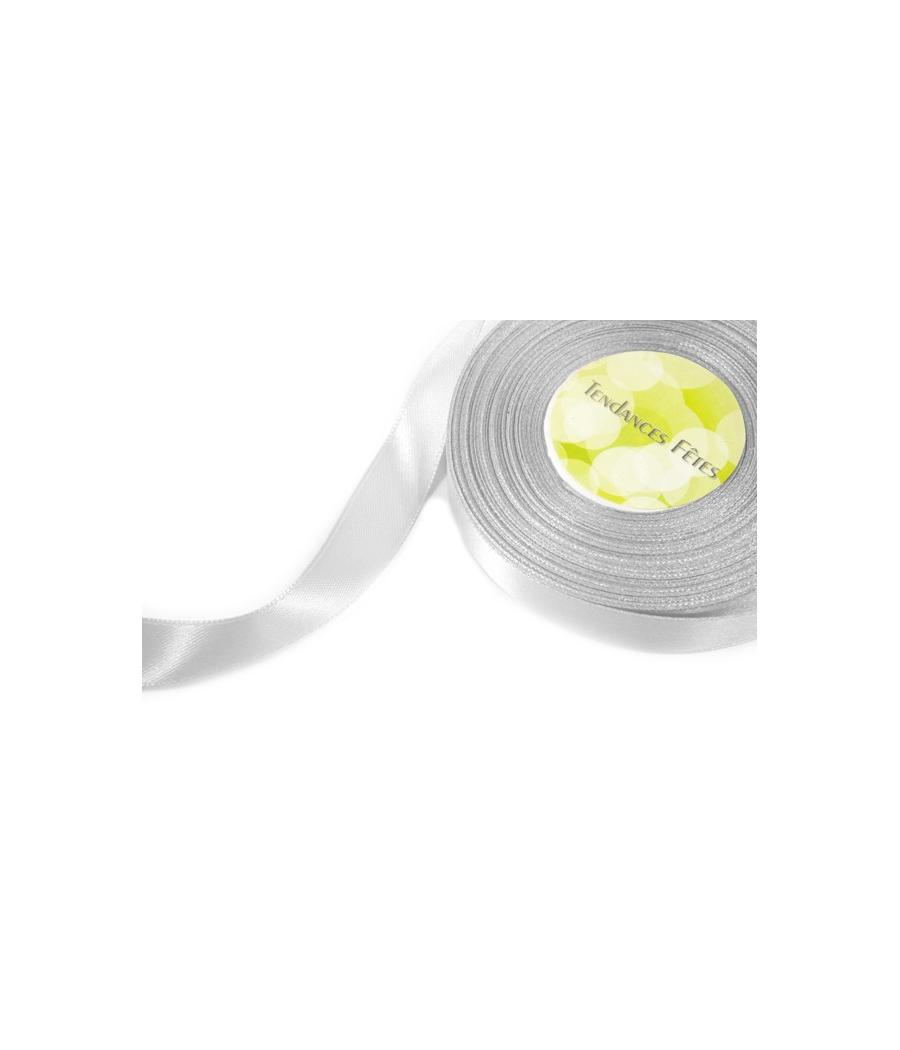 Ruban double face blanc