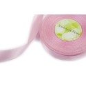 Ruban satin double face rose 25m