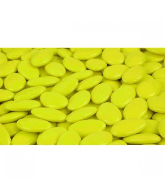 Dragées chocolat jaune