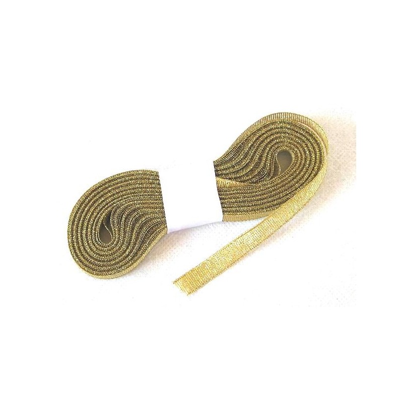 RUBAN ASPECT METALISE OR 