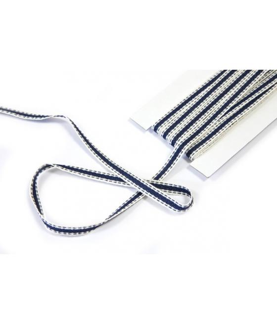 RUBAN FANTAISIE MARINE 