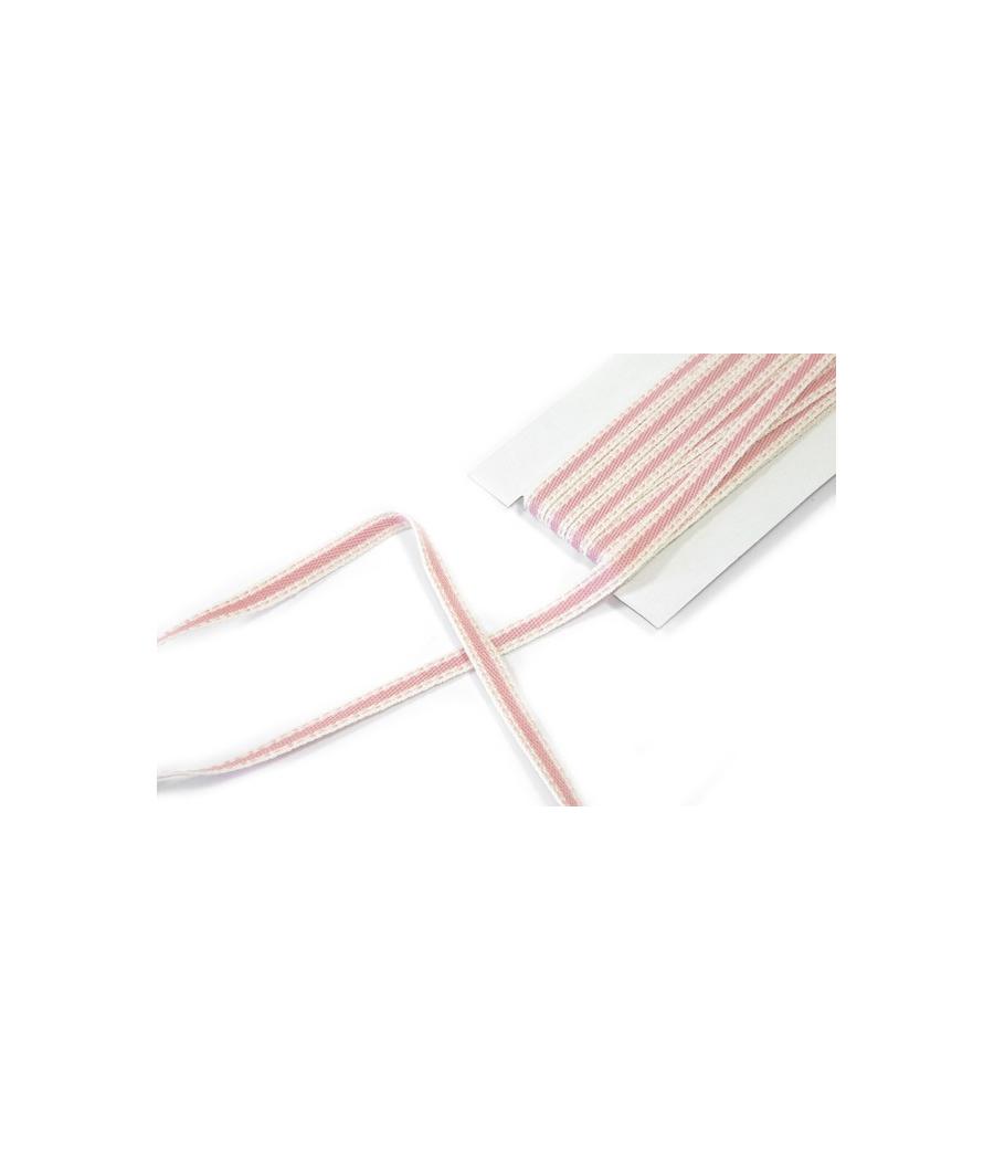 Ruban fantaisie rose