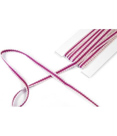 RUBAN FANTAISIE FUCHSIA 