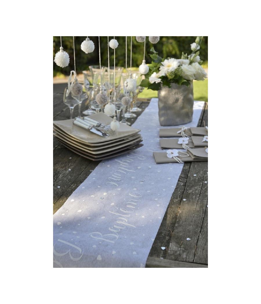 chemin de table bapteme