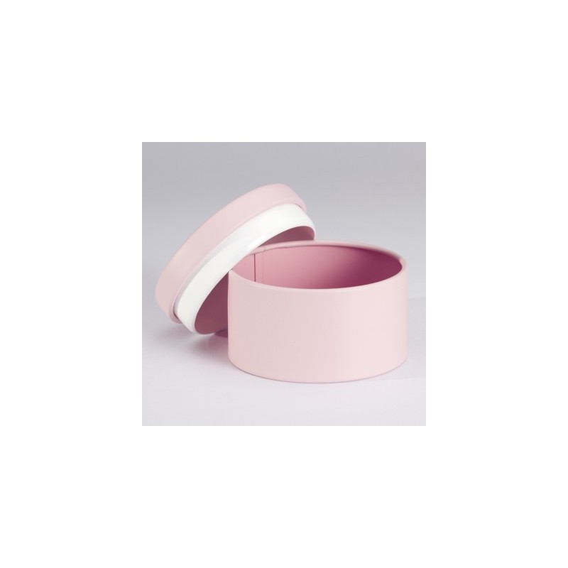 boite metal rose