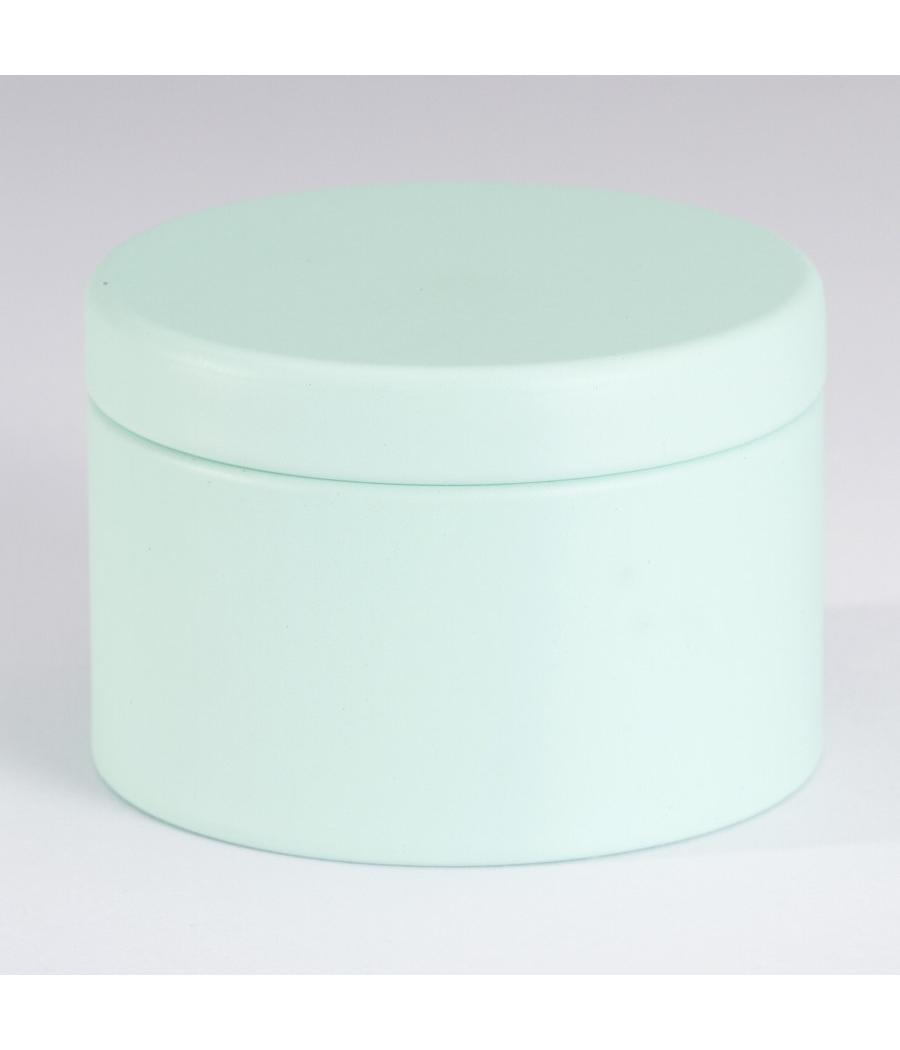 Boite en métal menthe