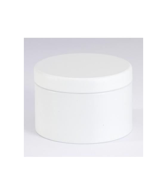 Boite en métal blanc