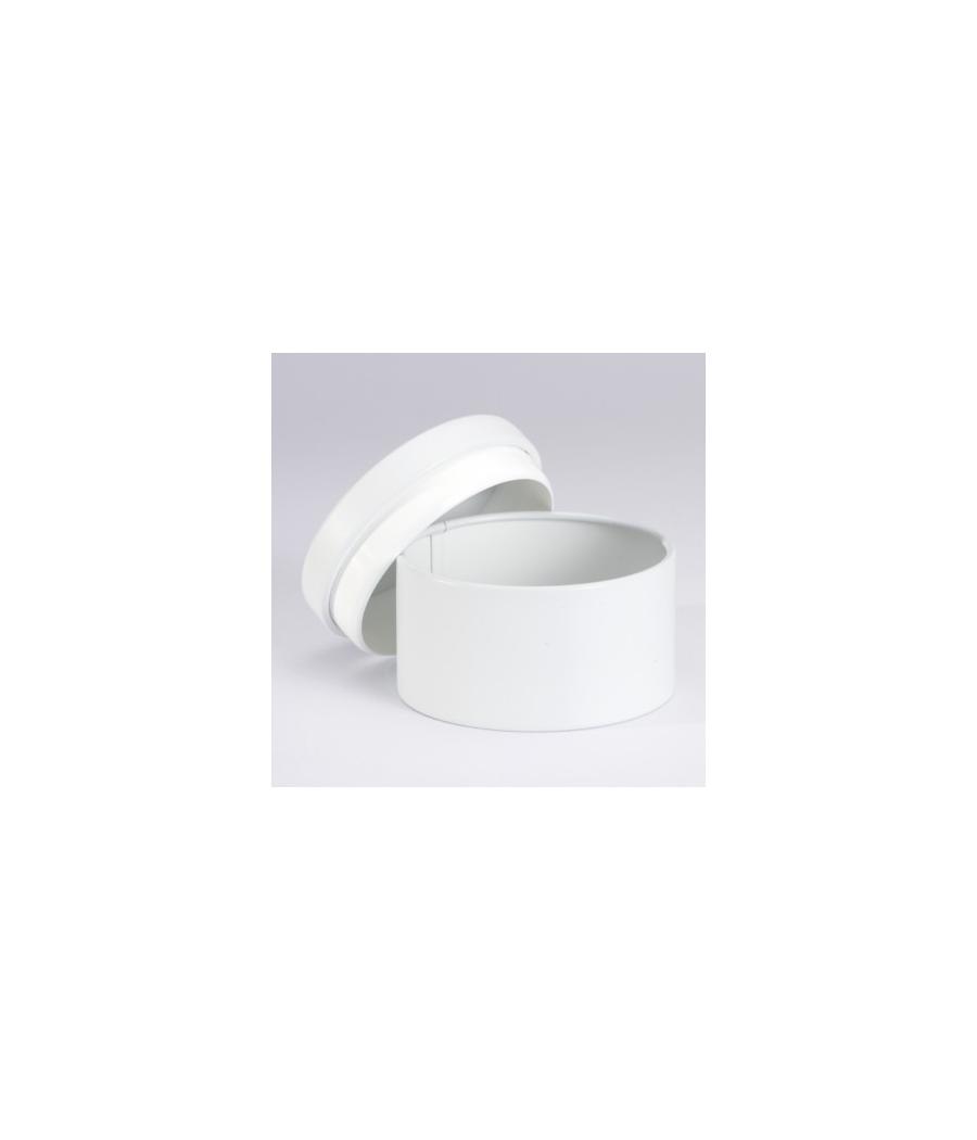 Boite en métal blanc