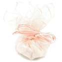 Rond organza rose