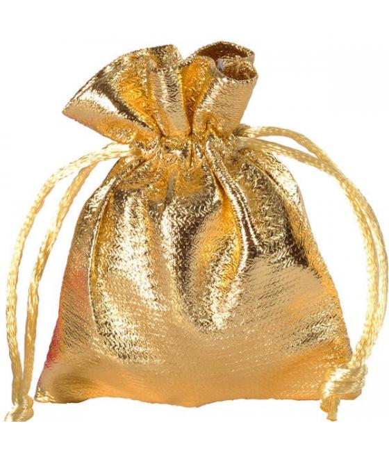 Sachet brillant doré lot de 6 pièces