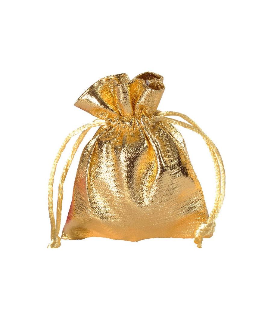 Sachet brillant doré lot de 6 pièces