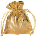 Sachet brillant doré lot de 6 pièces